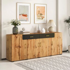 ModernLuxe Buffet L 200cm - Naturel ModernLuxe Buffet L 200cm - Naturel