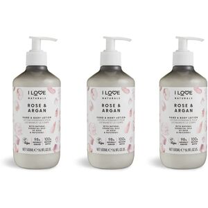 I Love Naturals - Rose & Argan Lotion - Lotion I Love Naturals - Rose & Argan Lotion - Lotion