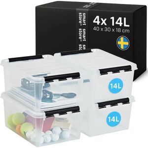 Smartstore Storage Box - BPA-free, Food safe, Stackable, -40°C to +100°C - Durable polypropylene - Home & Office Smartstore Storage Box - BPA-free, Food safe, Stackable, -40°C to +100°C - Durable polypropylene - Home & Office