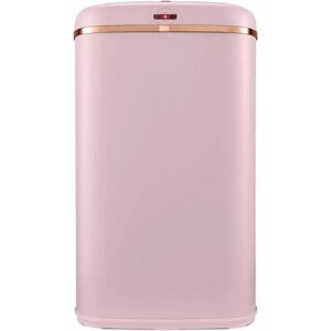 Tower Pink 58L Sensor Waste Bin - Oval Steel Tower Pink 58L Sensor Waste Bin - Oval Steel