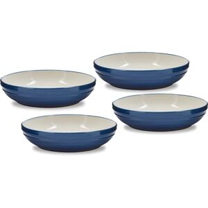 Barbary & Oak Foundry Pasta Bowls - Set of 4 Blue Barbary & Oak Foundry Pasta Bowls - Set of 4 Blue