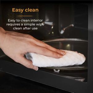 Tower T24039BLK - Black - Solo Microwave Tower T24039BLK - Black - Solo Microwave