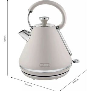Tower T10044MSH - Chrome, Cream - Electric Kettle Tower T10044MSH - Chrome, Cream - Electric Kettle