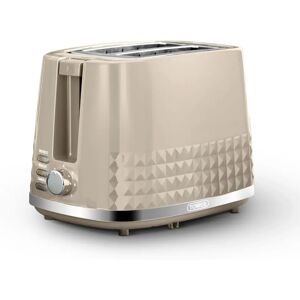 Tower 2 Slice Toaster - Beige, Chrome - Toaster Tower 2 Slice Toaster - Beige, Chrome - Toaster