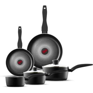 Tower Smart Gourmet 5 Piece Pan Set Black - Saucepan Tower Smart Gourmet 5 Piece Pan Set Black - Saucepan