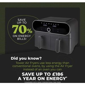 Tower T17138 Air Fryer - Vortx Technology - 10.4L Tower T17138 Air Fryer - Vortx Technology - 10.4L
