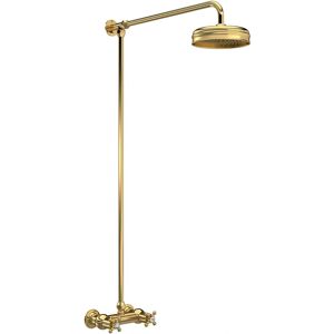 Hudson Reed Topaz Thermostatic Shower Set - Brushed Brass Hudson Reed Topaz Thermostatic Shower Set - Brushed Brass