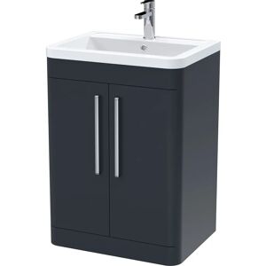 Nuie Parade 600mm Soft Black Vanity Unit - Bathroom Nuie Parade 600mm Soft Black Vanity Unit - Bathroom