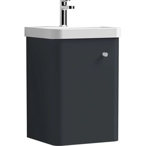 Nuie Core 400mm Wall Mounted 1-Door Vanity Unit - Bathroom Nuie Core 400mm Wall Mounted 1-Door Vanity Unit - Bathroom