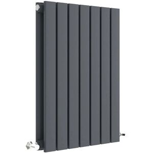 Balterley - Square Horizontal Double Panel Radiator - 600mm x 412mm - Anthracite - Radiator Balterley - Square Horizontal Double Panel Radiator - 600mm x 412mm - Anthracite - Radiator
