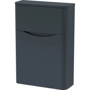 Nuie Lunar Back To Wall Wc Toilet Unit 550mm Wide - Satin Anthracite Nuie Lunar Back To Wall Wc Toilet Unit 550mm Wide - Satin Anthracite