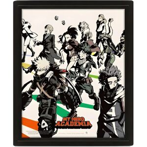 Trade Invaders My Hero Academia - Heroes Villains Lenticular Poster 26x20cm Trade Invaders My Hero Academia - Heroes Villains Lenticular Poster 26x20cm