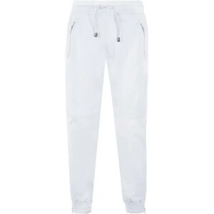 Infinity Leather Herren Weiße Jogginghose - Freizeit & Sport Infinity Leather Herren Weiße Jogginghose - Freizeit & Sport