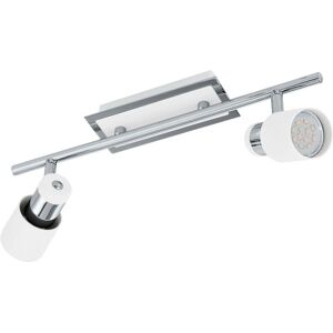 Loops Wall 2 Spot Chrome Steel GU10 2x5W - Wall Light Loops Wall 2 Spot Chrome Steel GU10 2x5W - Wall Light