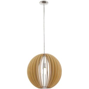 Satin Nickel Maple Wood Pendant Ceiling Light - Ceiling Light Satin Nickel Maple Wood Pendant Ceiling Light - Ceiling Light