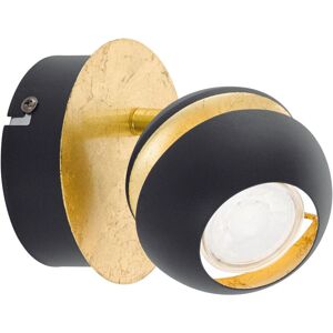 Loops Wall 1 Spot Light Black & Gold - Wall Light Loops Wall 1 Spot Light Black & Gold - Wall Light