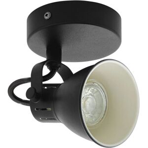 Black Steel Wall Light - Pivot Shade GU10 3.3W - Wall Light Black Steel Wall Light - Pivot Shade GU10 3.3W - Wall Light