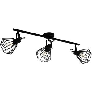 Loops Model g01307 - 3 Spot Black Ceiling Light Loops Model g01307 - 3 Spot Black Ceiling Light
