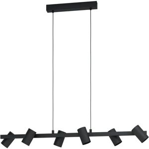 Black Ceiling Light - 6 Spot Track E14 6x25W - Ceiling Light Black Ceiling Light - 6 Spot Track E14 6x25W - Ceiling Light