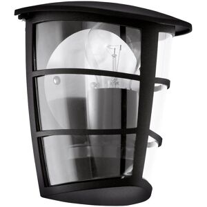 Loops Black Lantern Porch Light - Outdoor Wall Light Loops Black Lantern Porch Light - Outdoor Wall Light