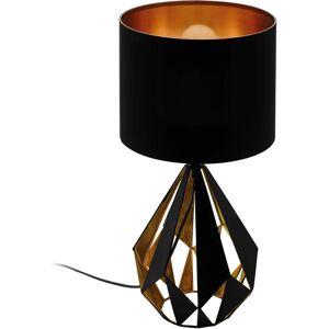 Loops Table Lamp - Black & Copper Geometric - 60W E27 - Table Lamp Loops Table Lamp - Black & Copper Geometric - 60W E27 - Table Lamp