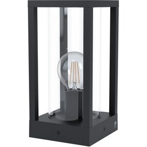 Loops IP44 Outdoor Bollard Light - Black Cast Aluminium Box - 40W E27 - Outdoor Bollard Light Loops IP44 Outdoor Bollard Light - Black Cast Aluminium Box - 40W E27 - Outdoor Bollard Light