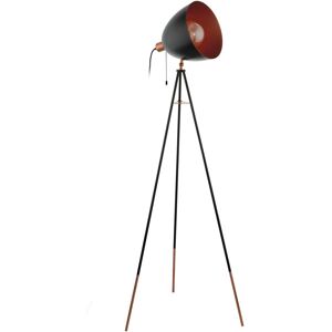 Loops Tripod Floor Lamp Black Copper - Floor Lamp Loops Tripod Floor Lamp Black Copper - Floor Lamp