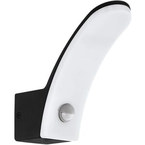 Loops IP44 Outdoor Wall Light - Black PIR Sensor Aluminium 11W Built-in LED Loops IP44 Outdoor Wall Light - Black PIR Sensor Aluminium 11W Built-in LED