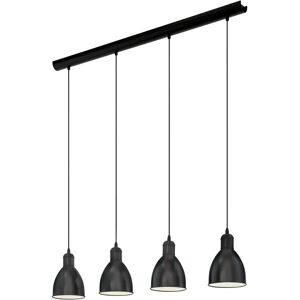 Steel Hanging Ceiling Pendant Light Black & White - Pendant Light Steel Hanging Ceiling Pendant Light Black & White - Pendant Light