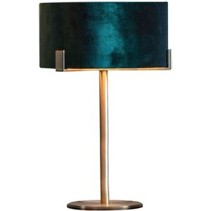 Loops Table Lamp - Green Velvet - 10W LED - Bedside Light - Table Lamp Loops Table Lamp - Green Velvet - 10W LED - Bedside Light - Table Lamp