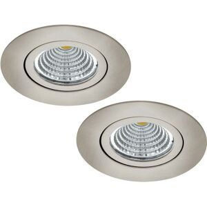 Loops Model 2 Pack Recessed Round Downlight Satin Nickel - Downlight Loops Model 2 Pack Recessed Round Downlight Satin Nickel - Downlight