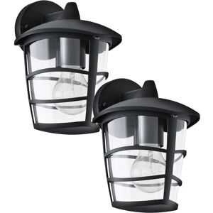 Loops G01573X2 Outdoor Wall Light - Modern Lantern 60W IP44 Loops G01573X2 Outdoor Wall Light - Modern Lantern 60W IP44