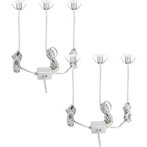 Loops g01757x2 White Aluminium Recessed Ceiling Downlight - Ceiling Light Loops g01757x2 White Aluminium Recessed Ceiling Downlight - Ceiling Light