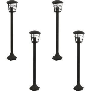 Loops Model g01581x4 - Outdoor Bollard Light - Black Loops Model g01581x4 - Outdoor Bollard Light - Black