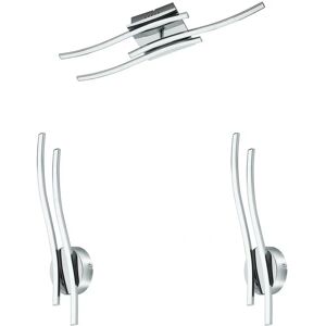Loops Model G03487 - Modern Chrome Lighting Set Loops Model G03487 - Modern Chrome Lighting Set