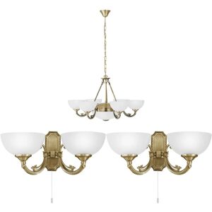 Bronze Satin Glass Multi Chandelier - Ceiling Pendant & Wall Lights Bronze Satin Glass Multi Chandelier - Ceiling Pendant & Wall Lights
