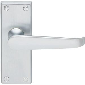 Loops - Straight Victorian Lever - Rectangular Backplate Loops - Straight Victorian Lever - Rectangular Backplate