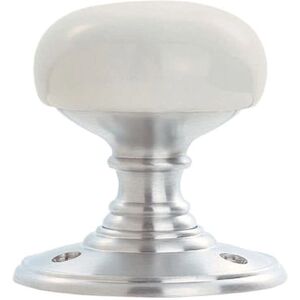 Loops - Porcelain Mushroom - White porcelain - Door knob Loops - Porcelain Mushroom - White porcelain - Door knob