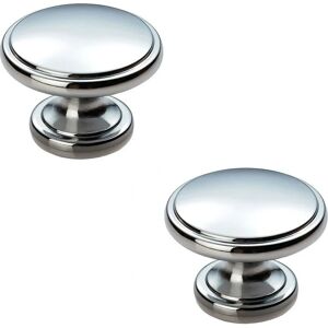 Loops - Ring Domed Cupboard Door Knob 38.5mm - Cabinet Knob Loops - Ring Domed Cupboard Door Knob 38.5mm - Cabinet Knob