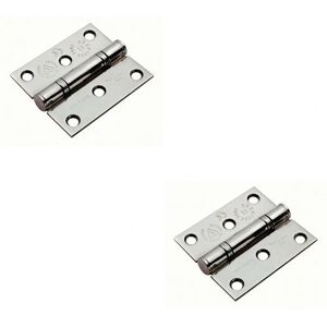 Loops - 2x Pair 76x67x2.5mm Ball Bearing Loops - 2x Pair 76x67x2.5mm Ball Bearing
