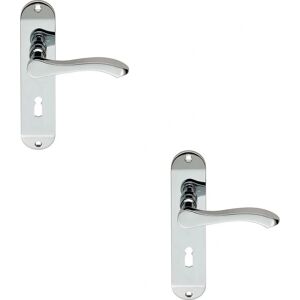 Unknown - Loops - 180x40mm - Polished Chrome - Door Handle Unknown - Loops - 180x40mm - Polished Chrome - Door Handle