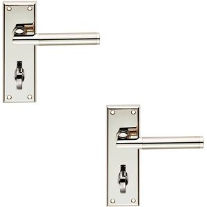 Unknown - Loop Round Bar Lever - Bath Backplate 150x50mm Unknown - Loop Round Bar Lever - Bath Backplate 150x50mm