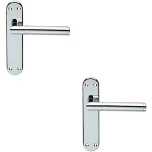 Loops - 2x Round Bar Lever - 180x40mm - Door Handle Loops - 2x Round Bar Lever - 180x40mm - Door Handle