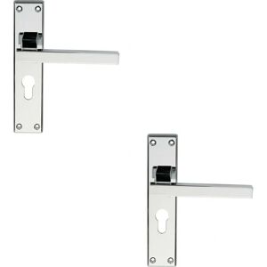 Unknown - Loops 2x Pair Straight Square Lever - 180 x 40mm Unknown - Loops 2x Pair Straight Square Lever - 180 x 40mm