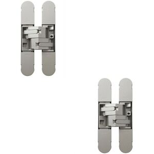 Unknown - Concealed Heavy Duty Hinge - 130x30mm Unknown - Concealed Heavy Duty Hinge - 130x30mm
