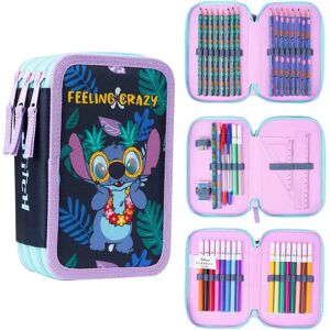 Disney Stitch Pencil Case - Multi Character Stationery Disney Stitch Pencil Case - Multi Character Stationery