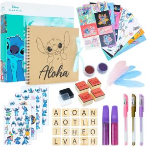 Disney Stitch Stationary Set - Girl's Creative Scrapbook Kit Disney Stitch Stationary Set - Girl's Creative Scrapbook Kit