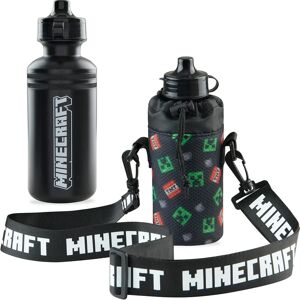 Garrafa de água Minecraft com suporte - Acessório para crianças Garrafa de água Minecraft com suporte - Acessório para crianças