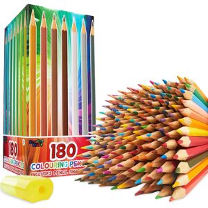 Kreativekraft 180 Peças Conjunto de Lápis de Cor - Lápis de cor Kreativekraft 180 Peças Conjunto de Lápis de Cor - Lápis de cor