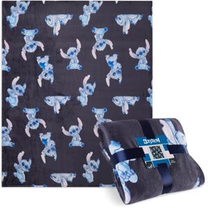 Disney Stitch Fleece Blanket Super Soft - 150x130 Bed Throw Disney Stitch Fleece Blanket Super Soft - 150x130 Bed Throw